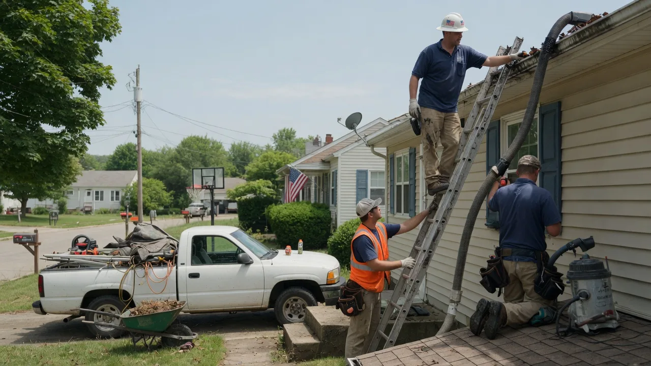 Gutter Installation in Burnham, PA near me